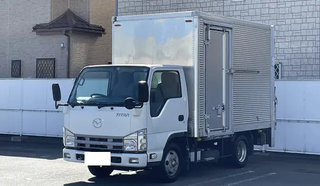 マツダ タイタン 小型 アルミバン パワーゲート サイドドアの中古トラック画像1