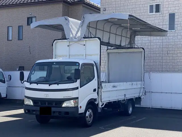 トヨタ トヨエース 小型 ウイング 幌ウイング PB-XZU411の中古トラック画像1