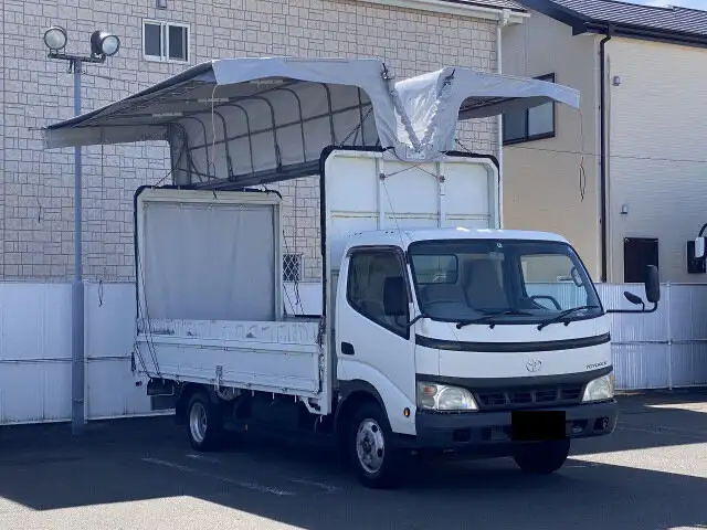 トヨタ トヨエース 小型 ウイング 幌ウイング PB-XZU411の中古トラック画像2