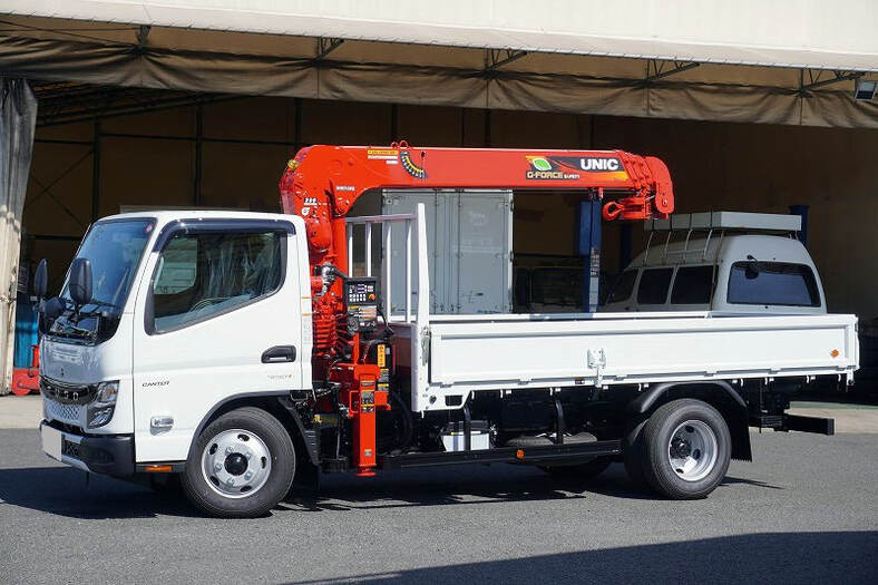 三菱 キャンター 小型 クレーン付 標準ロング 2RG-FEAV0