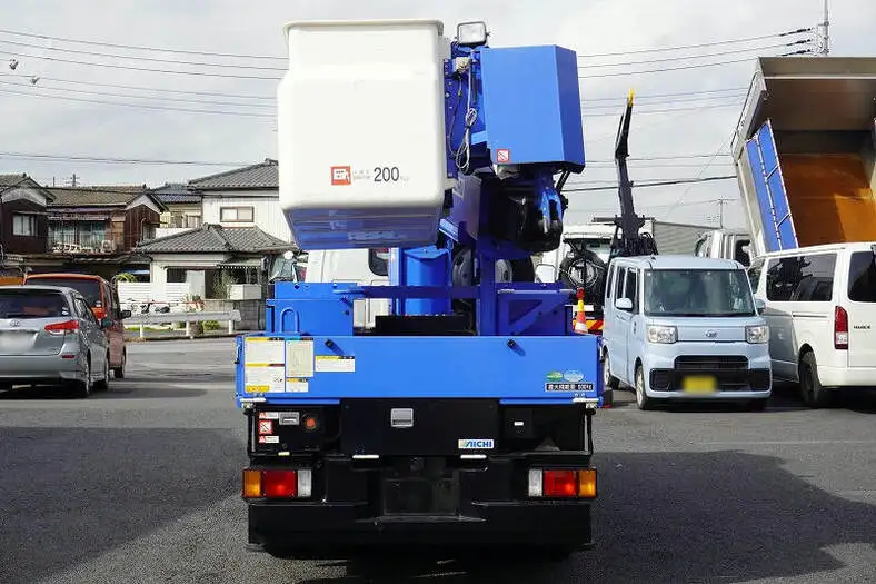いすゞ エルフ 小型 高所・建柱車 高所作業車 電工仕様の中古トラック画像3