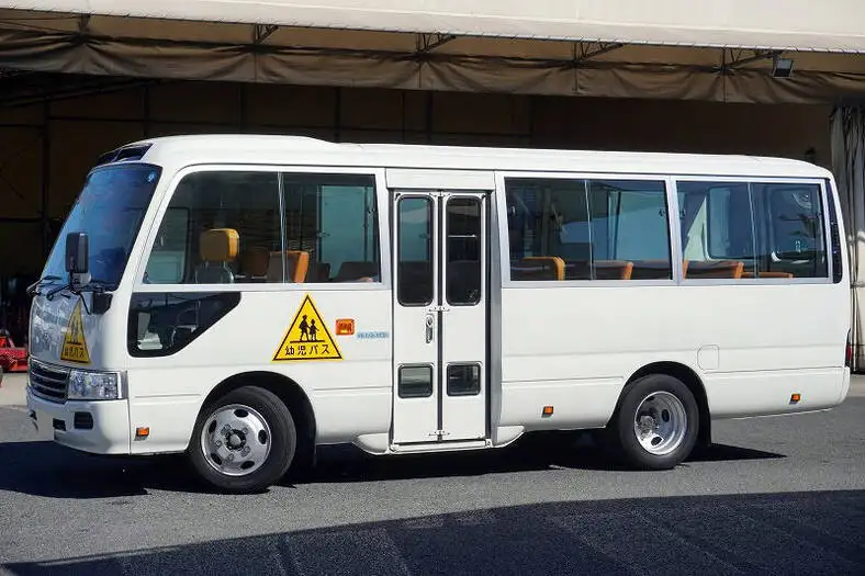 トヨタ コースター 小型 バス 園児バス SKG-XZB40の中古トラック画像1