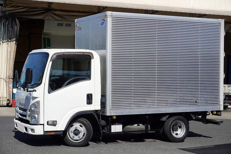 いすゞ エルフ 小型 アルミバン 10尺 TRG-NLR85AN