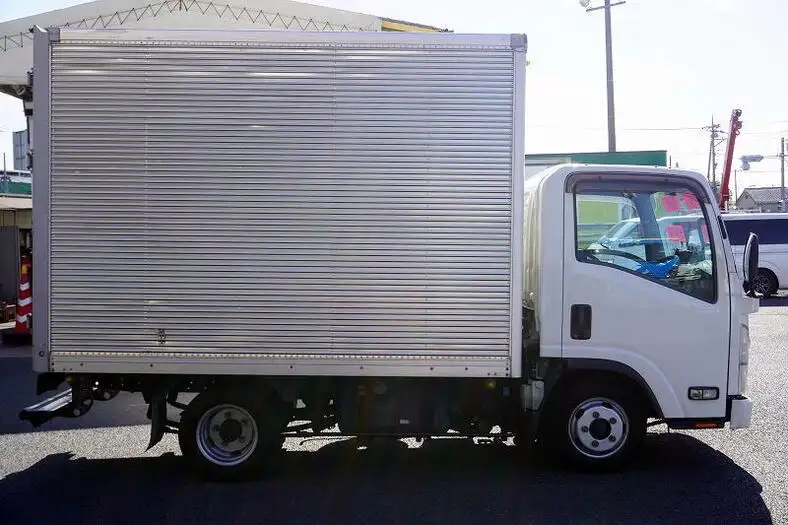 いすゞ エルフ 小型 アルミバン TRG-NLR85AN H27の中古トラック画像2