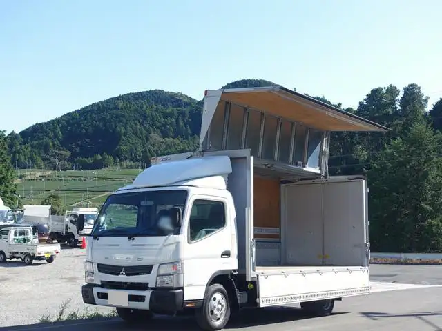 三菱 キャンター 小型 ウイング SKG-FEB50 H24の中古トラック画像1