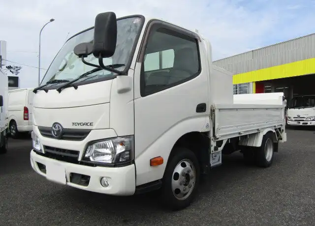 トヨタ トヨエース 小型 平ボディ パワーゲート 床鉄板の中古トラック画像1