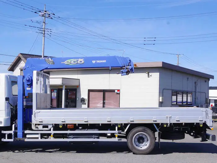 三菱 ファイター 中型/増トン 車両重機運搬 5段クレーン ラジコンの中古トラック画像7