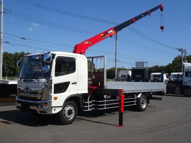 日野 レンジャー 中型/増トン クレーン付 アルミブロック 4段の中古トラック画像1