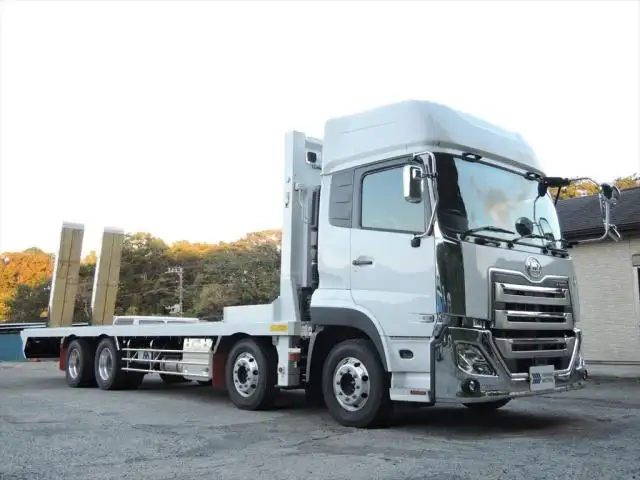日産UD クオン 大型 車両重機運搬 ハイルーフ ラジコンの中古トラック画像2