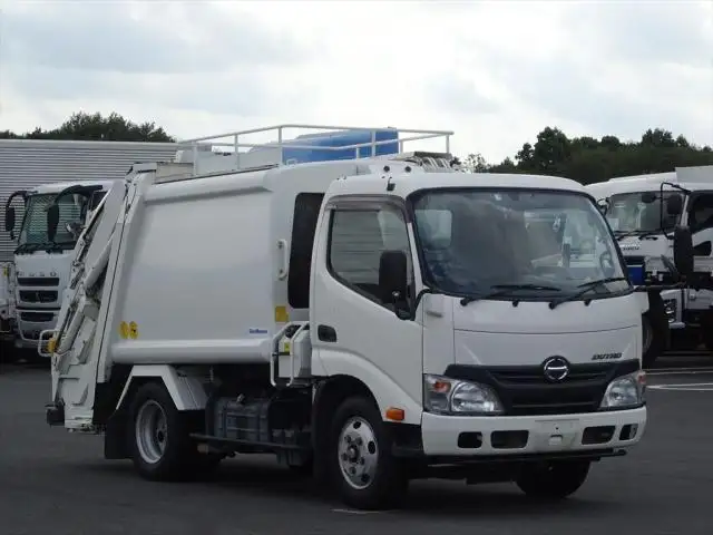 日野 デュトロ 小型 パッカー車 プレス式 TKG-XZU600Xの中古トラック画像2