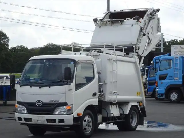 日野 デュトロ 小型 パッカー車 プレス式 TKG-XZU600Xの中古トラック画像1