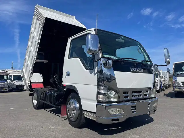 いすゞ エルフ 小型 ダンプ 土砂禁 PB-NKR81ADの中古トラック画像10