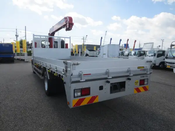 日野 レンジャー 中型/増トン 車両重機運搬 4段クレーン ラジコンの中古トラック画像8