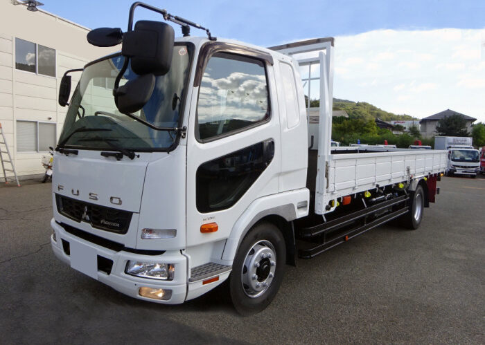 三菱 ファイター 中型 平ボディ ベッド QKG-FK62FZ｜画像1