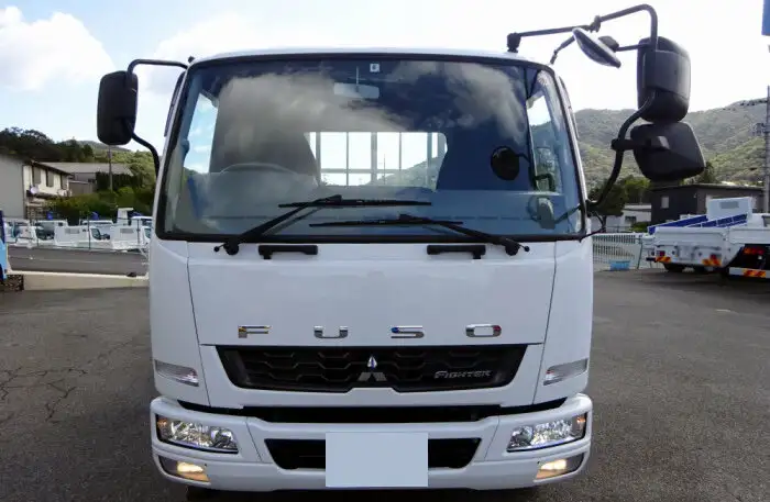 三菱 ファイター 中型/増トン 平ボディ ベッド QKG-FK62FZの中古トラック画像2