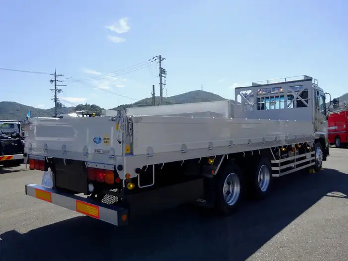 日産UD コンドル 中型/増トン 平ボディ 床鉄板 アルミブロックの中古トラック画像4