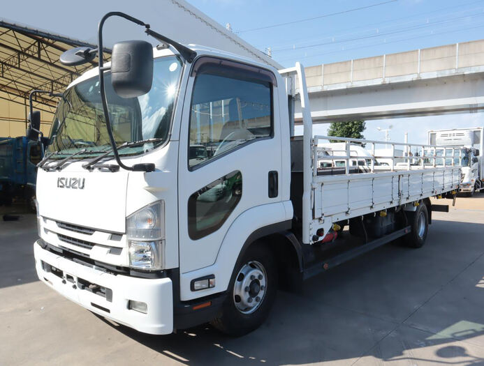 いすゞ フォワード 中型 平ボディ 床鉄板 TKG-FRR90S2｜画像1