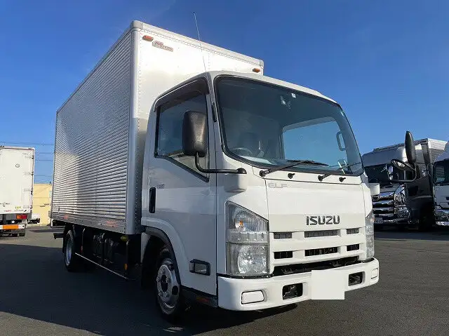 いすゞ エルフ 小型 アルミバン サイドドア TKG-NLR85ANの中古トラック画像2