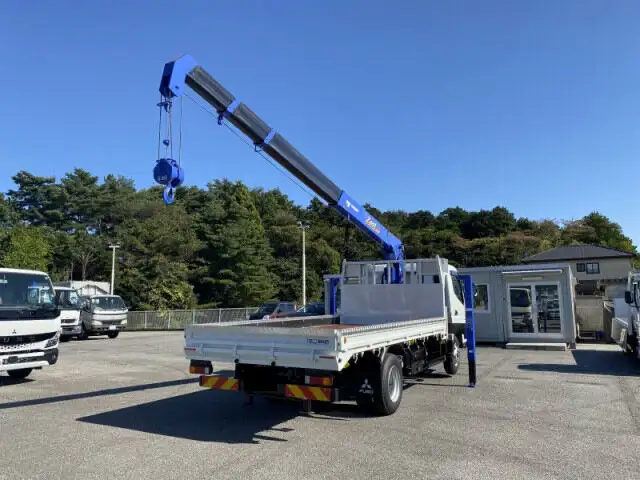 三菱 キャンター 小型 車両重機運搬 4段クレーン ラジコンの中古トラック画像5