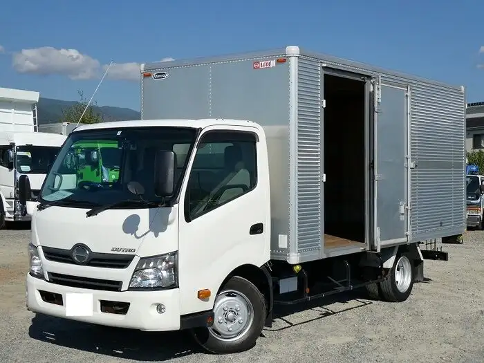 日野 デュトロ 小型 アルミバン サイドドア TKG-XZU710Mの中古トラック画像1