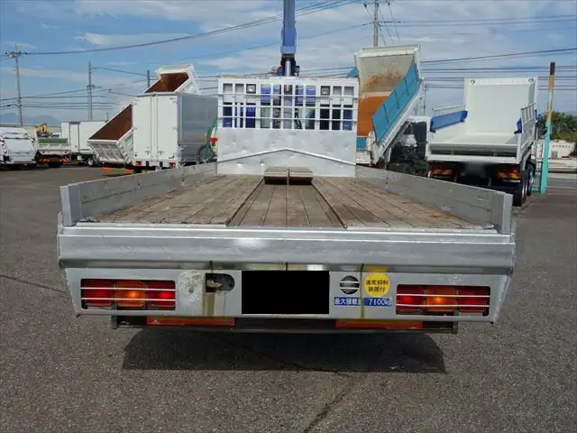三菱 ファイター 中型/増トン 車両重機運搬 4段クレーン ラジコンの中古トラック画像3