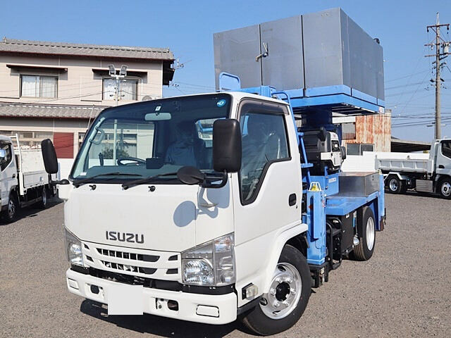 いすゞ エルフ 小型 高所・建柱車 高所作業車 TPG-NKR85N｜画像1