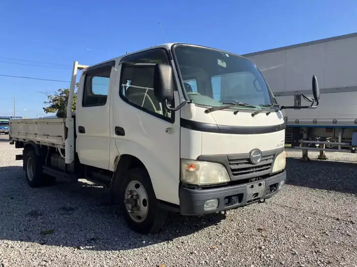 日野 デュトロ 小型 平ボディ Wキャブ BDG-XZU388Mの中古トラック画像2