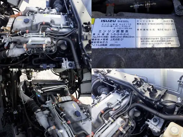 いすゞ ギガ 大型 ウイング ハイルーフ エアサスの中古トラック画像19