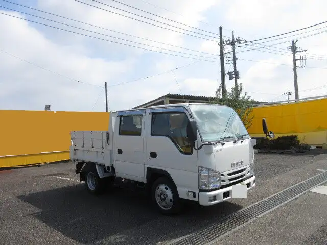 いすゞ エルフ 小型 ダンプ 土砂禁 Wキャブの中古トラック画像2