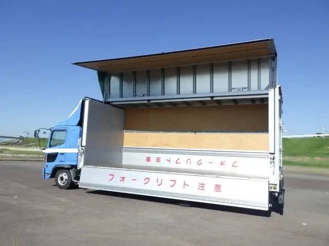 日野 レンジャー 中型/増トン ウイング エアサス ベッドの中古トラック画像4