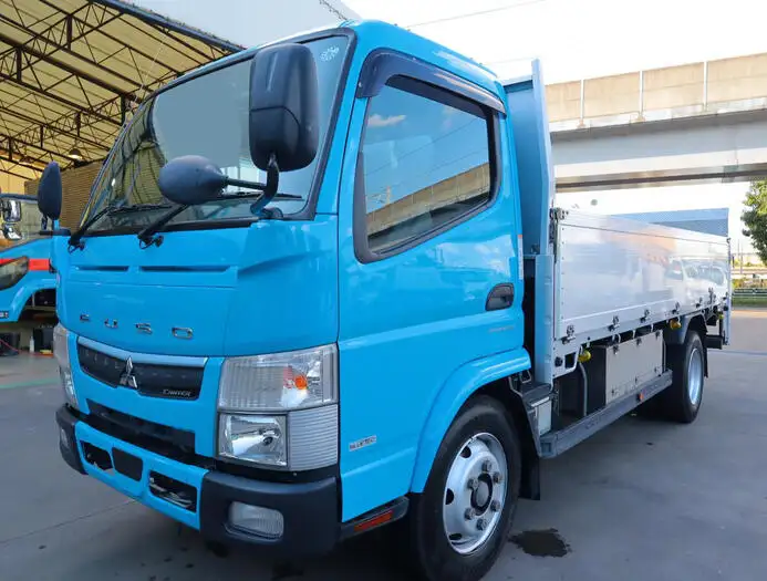 三菱 キャンター 小型 平ボディ パワーゲート 床鉄板 の中古トラック【車両No.154628】