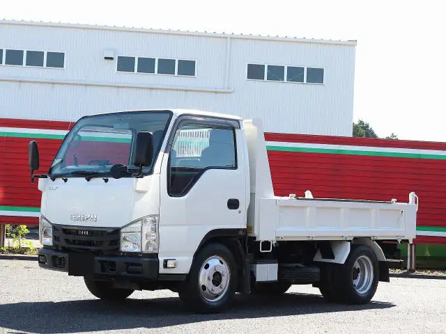 いすゞ エルフ 小型 ダンプ 強化 コボレーンの中古トラック画像1