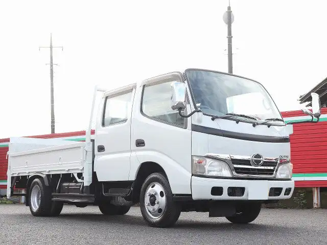 日野 デュトロ 小型 平ボディ Wキャブ パワーゲートの中古トラック画像2