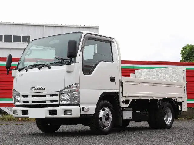いすゞ エルフ 小型 平ボディ パワーゲート TKG-NJR85A の中古トラック【車両No.154360】