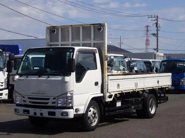 いすゞ エルフ 小型 平ボディ 2RG-NKR88R H31/R1の中古トラック画像1