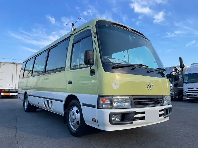 トヨタ コースター 小型 バス マイクロバス PB-XZB50の中古トラック画像1