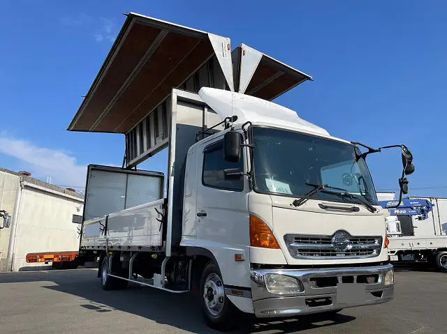 日野 レンジャー 中型/増トン ウイング ベッド BDG-FD7JLWAの中古トラック画像11