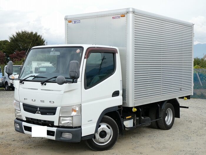 三菱 キャンター 小型 アルミバン TKG-FBA20 H27｜画像1