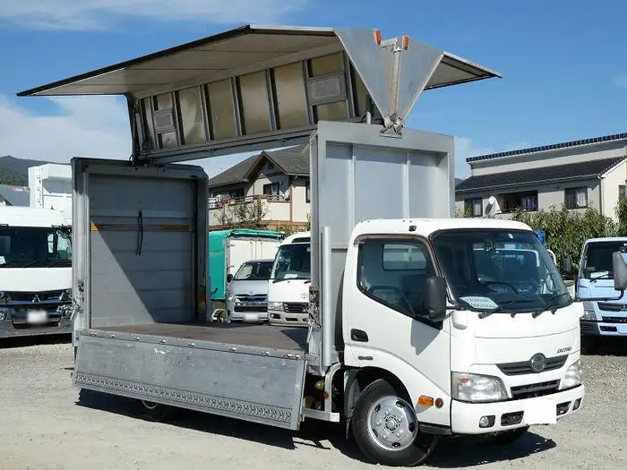 日野 デュトロ 小型 ウイング パワーゲート SKG-XZU650Mの中古トラック画像11