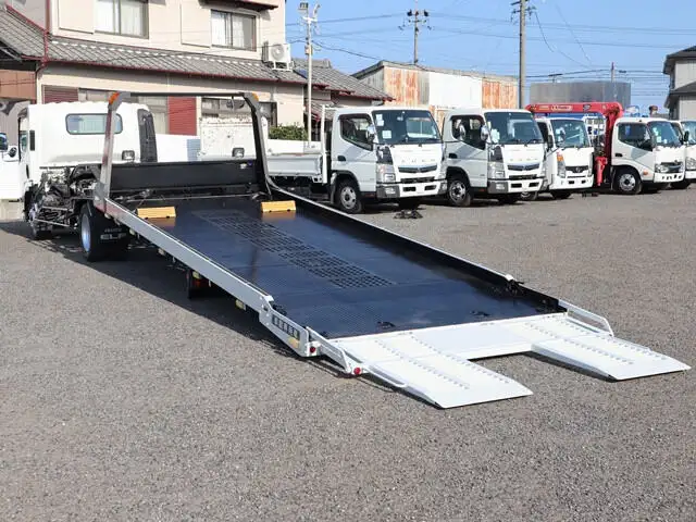 いすゞ エルフ 小型 車両重機運搬 ラジコン ウインチの中古トラック画像9