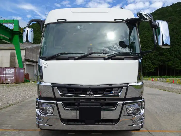 三菱 スーパーグレート 大型 アームロール ツインホイスト 2KG-FV70HZの中古トラック画像2