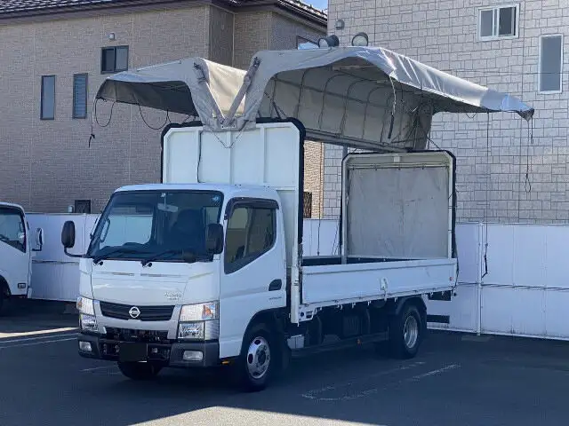 日産 アトラス 小型 ウイング 幌ウイング TRG-FEA2Wの中古トラック画像1