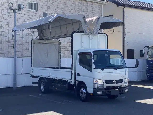 日産 アトラス 小型 ウイング 幌ウイング TRG-FEA2Wの中古トラック画像2