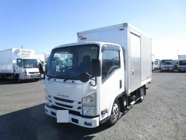 いすゞ エルフ 小型 アルミバン サイドドア 2RG-NMR88ANの中古トラック画像1