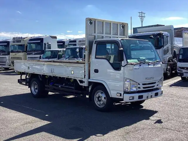 いすゞ エルフ 小型 平ボディ 2RG-NKR88R H31/R1の中古トラック画像2