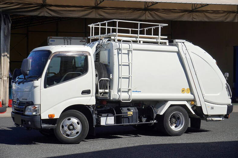 日野 デュトロ 小型 パッカー車 プレス式 TKG-XZU600X｜画像1
