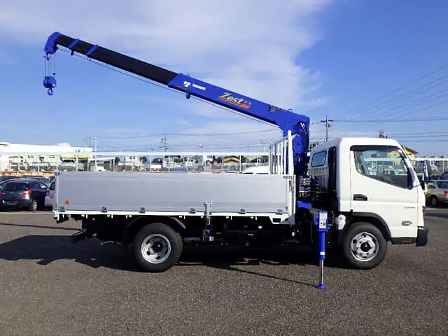 三菱 キャンター 小型 クレーン付 アルミブロック 4段の中古トラック画像2