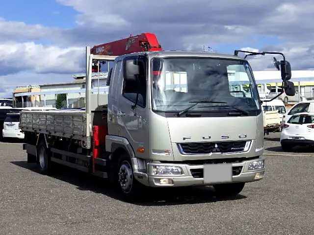 三菱 ファイター 中型/増トン クレーン付 床鉄板 4段の中古トラック画像2
