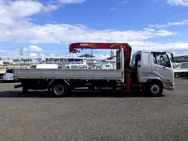 三菱 ファイター 中型/増トン クレーン付 床鉄板 4段の中古トラック画像3