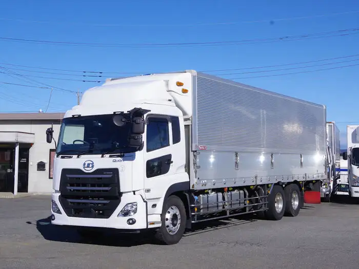 日産UD クオン 大型 冷凍冷蔵 冷凍ウイング スタンバイの中古トラック画像1